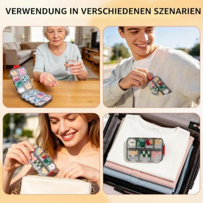 Tablettenbox 7 Tage – Pillendose für Reise & Alltag