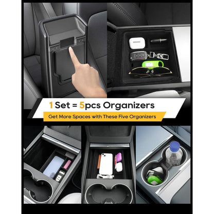 Tesla Model Y Juniper Organizer Set 2025-2026