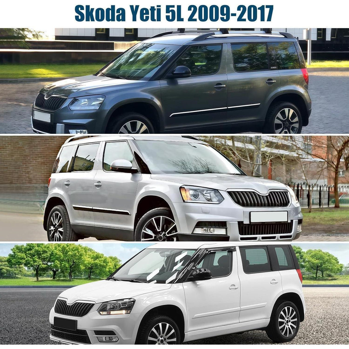 Thermomatte Skoda Yeti 5L 2009-2017 – Fahrerhaus Innen Sonnenschutz