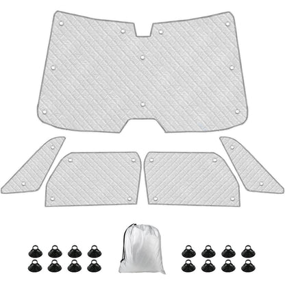 Thermomatte VW ID Buzz 2022-2026 LWB – 5tlg. Sonnenschutz