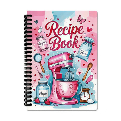 Rezeptbuch zum Selberschreiben DIN A5 – Kochbuch zum Ausfüllen
