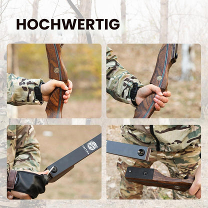 Recurve Bogen Takedown 30lb – Traditioneller Jagdbogen Set für Erwachsene