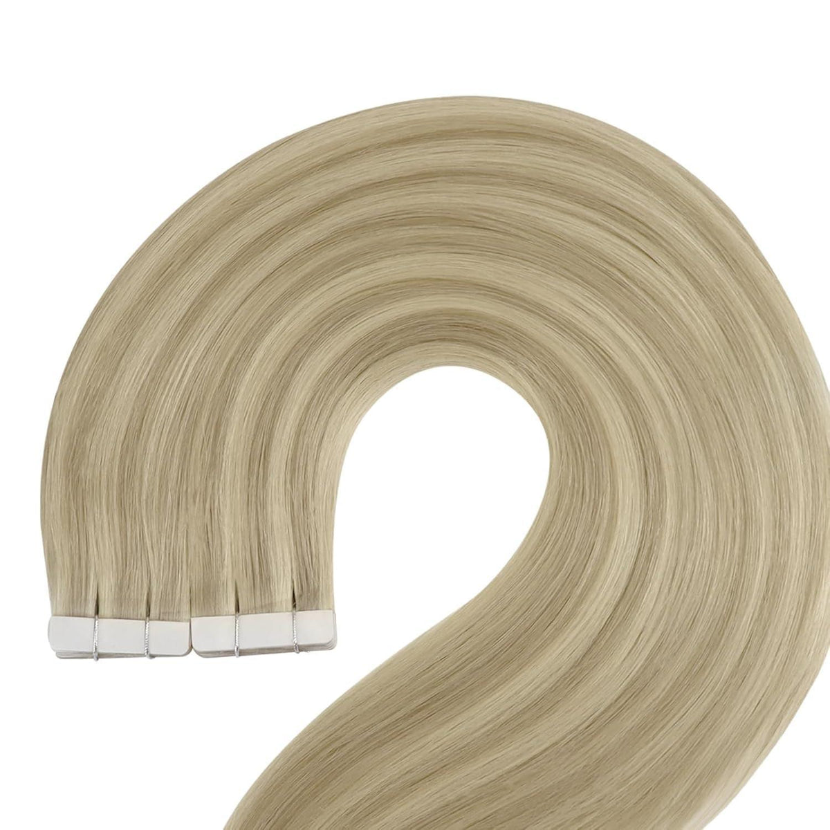Echthaar Tape Extensions Blond 55cm (50g) 16/22