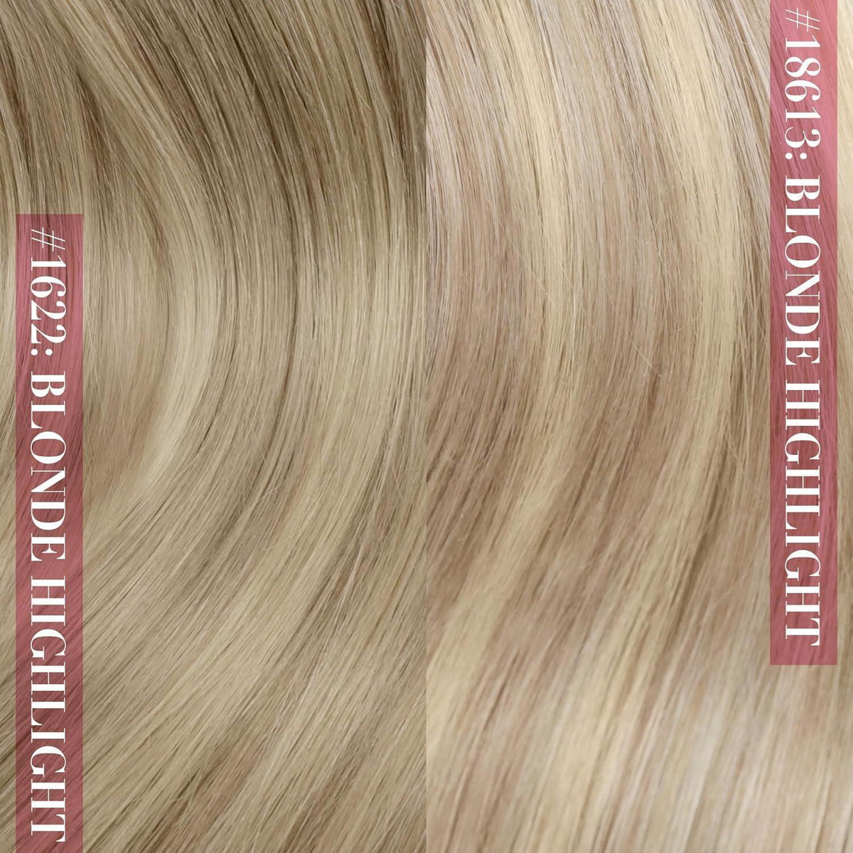 Echthaar Nano Ring Extensions Blond 45cm - Volumenspendend & Unsichtbar