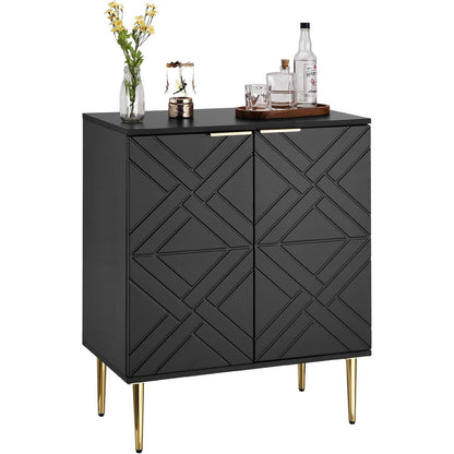 Sideboard Kommode Schwarz – Stilvolle Anrichte mit Stauraum