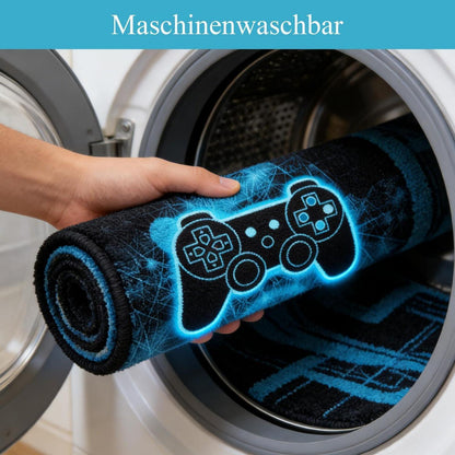 Gaming Teppich Controller Design – Rutschfest & Weich 80x120cm
