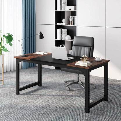 Arbeitstisch 160x80 cm – Rustikaler Bürotisch für Home Office