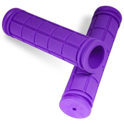 Ergonomische Fahrradgriffe 22mm - Rutschfest & Weich Purple