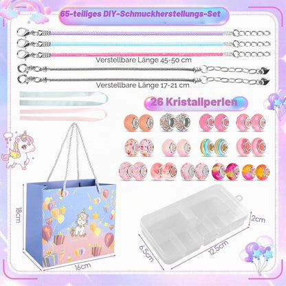 DIY Armband Set mit Perlen & Anhängern – Schmuck Basteln