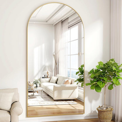 Großer Ganzkörperspiegel 195x95 cm mit Ständer – HD Standspiegel