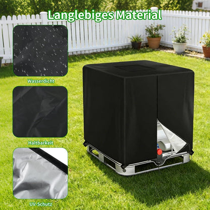IBC Tank Abdeckung 1000L - Wasserdicht & UV-Beständig