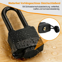 Gleichschließende Vorhängeschlösser Set (2) – Wetterfest & Sicher