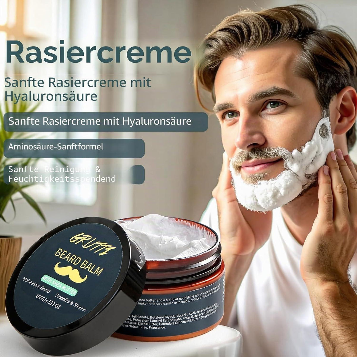 Bartpflege Set Herren – Komplett Geschenk für Papa & Ehemann