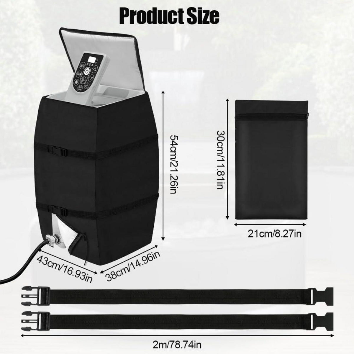 Pumpenabdeckung Whirlpool – Wasserdicht & Isoliert