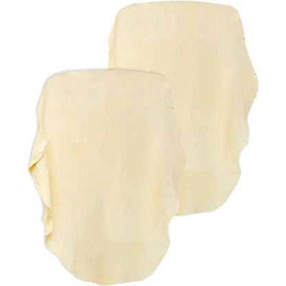 2x Fensterleder Auto Echt Leder - 40x30cm