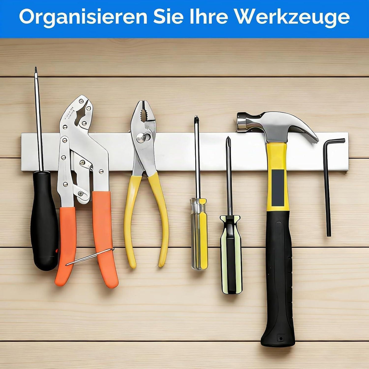 Magnetleiste Messer Edelstahl 30 cm – Messerblock ohne Bohren
