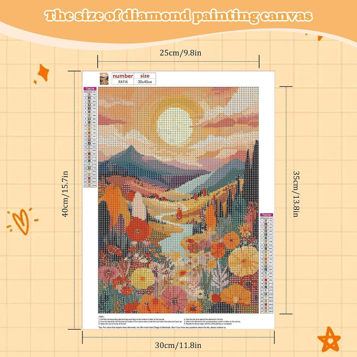 5D Diamant Malerei Alaska Landschaft – Voll Bohrer DIY Set