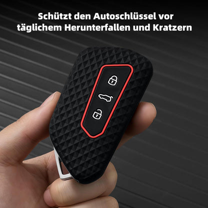 Schutzhülle für Autoschlüssel VW Golf 8, Seat Leon, Skoda Octavia