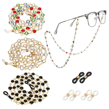 Brillenkette Damen Perlen Gold – Zarte Kette für Brille & Sonnenbrille