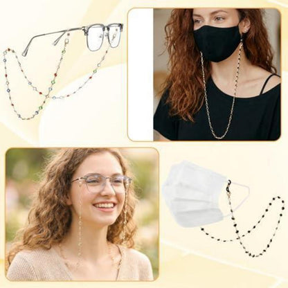 Brillenkette Damen Perlen Gold – Zarte Kette für Brille & Sonnenbrille