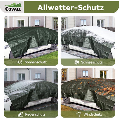 Schwerlast-Abdeckplane 6x8m – Wasserdicht, UV-Beständig & Reißfest