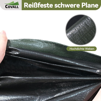 Schwerlast-Abdeckplane 4x4m – Wasserdicht, UV-Beständig & Reißfest