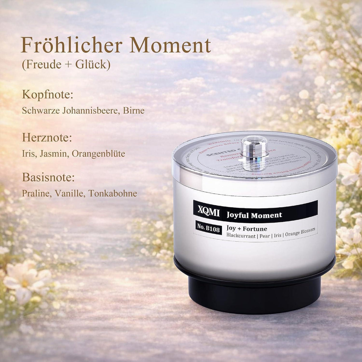 Smart Scent Candle Nachfüllset – 4er Luxus Duftkollektion