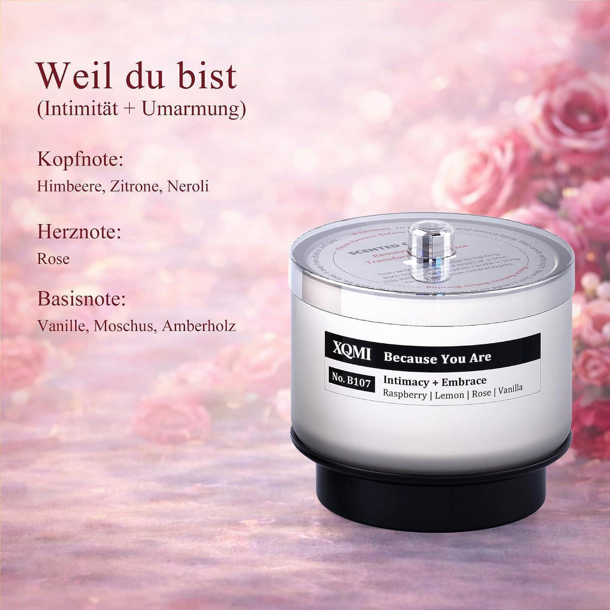 Intelligentes Duftkerzen Nachfüllset 4er Set – Fruchtige Düfte