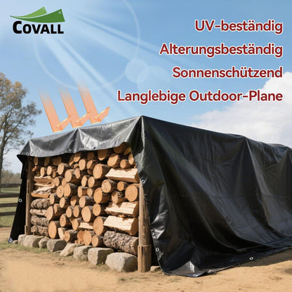 Abdeckplane 10x10m – Wasserdicht, UV-Beständig & Reißfest
