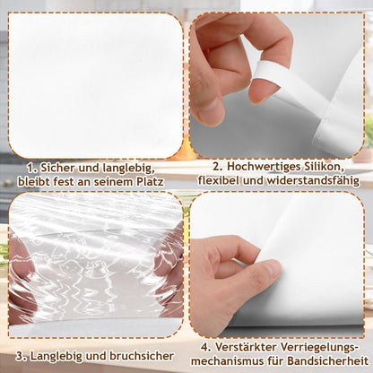 4er-Pack Wiederverwendbare Spritzbeutel – 30 cm zum Verzieren