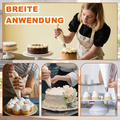 4er-Pack Wiederverwendbare Spritzbeutel – 30 cm zum Verzieren
