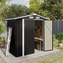 Gartenschuppen 1,8x1,2m – Metall-Gartenspeicher mit Schloss