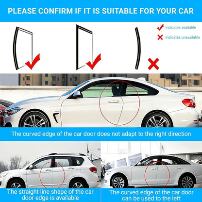Transparent Türkantenschutz für Auto – Kratzschutz & Dekor