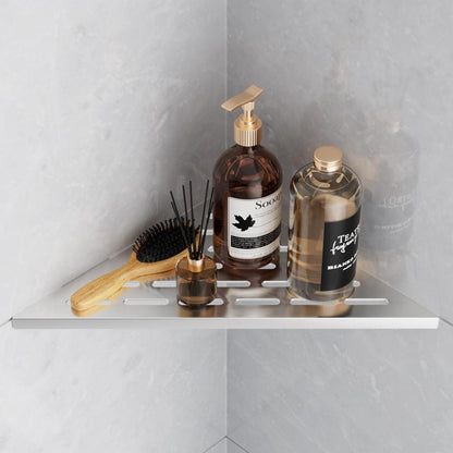 Eckregal Dusche Edelstahl 254mm – Rostfrei & Platzsparend