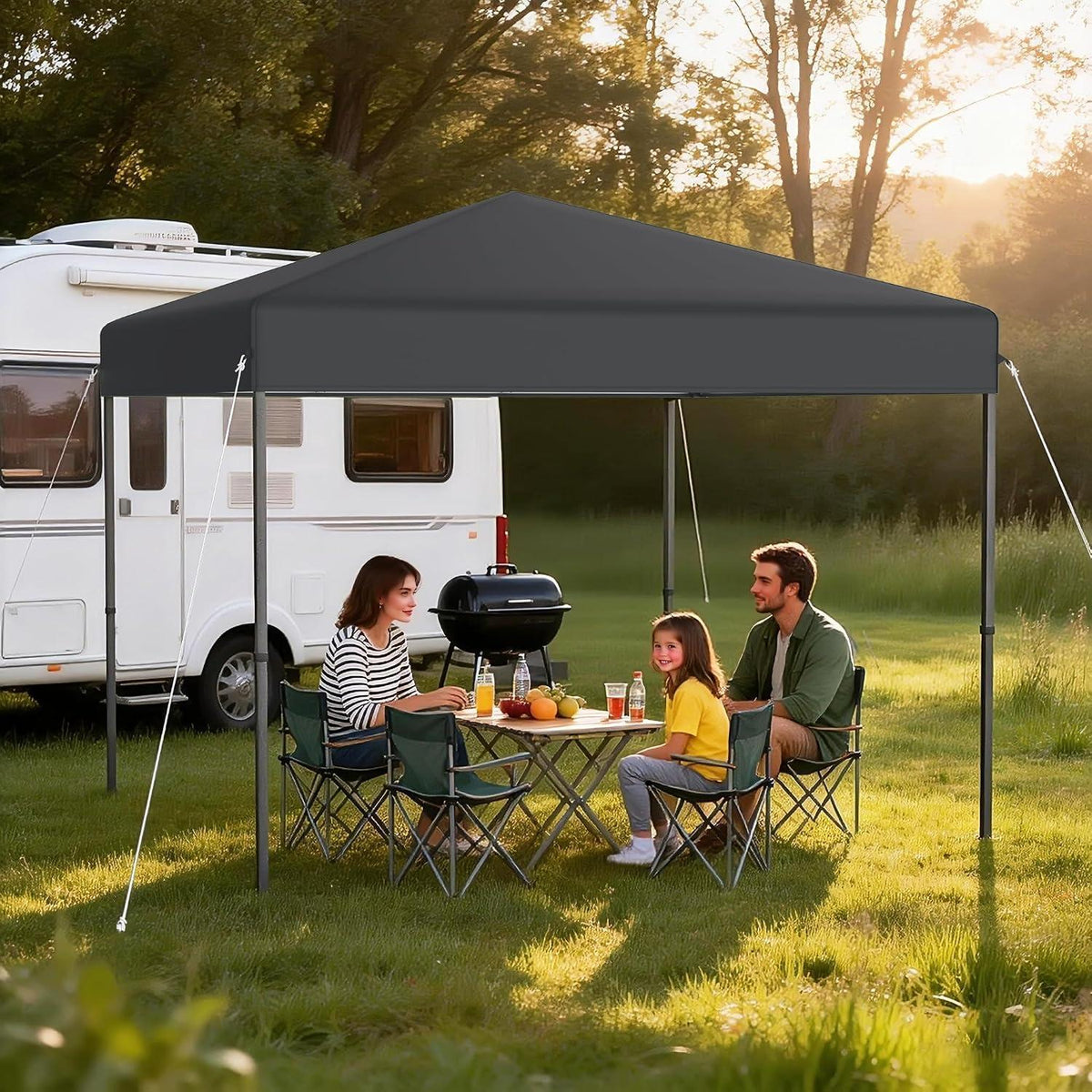 Pop-Up Pavillon 3x3m mit One-Touch – Faltzelt für Garten & Events