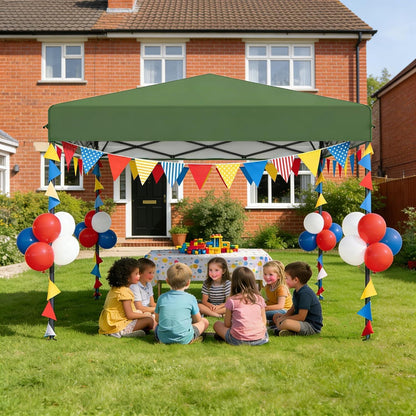 3x3m Pop Up Pavillon – Wasserdicht & Stabil für Garten & Camping