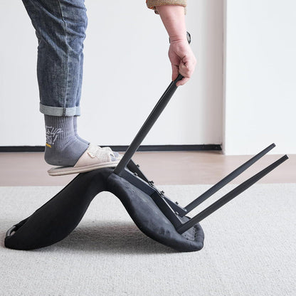 6 Esszimmerstühle Set Schwarz – Polsterstühle für Küche & Wohnzimmer