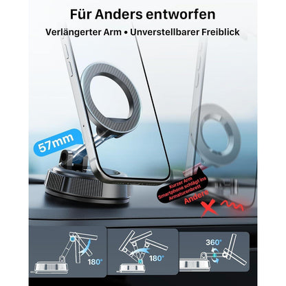 MagSafe Autohalterung mit starkem Vakuum-Saugnapf