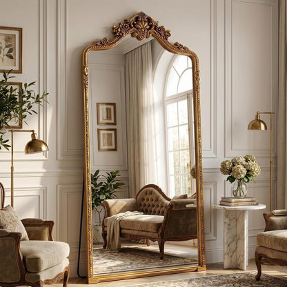 Großer Standspiegel Retro-Design 205x105 cm | Wohnzimmer Spiegel