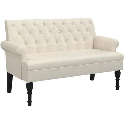 Sitzbank mit Rückenlehne – Retro-Couch für Wohnzimmer & Schlafzimmer