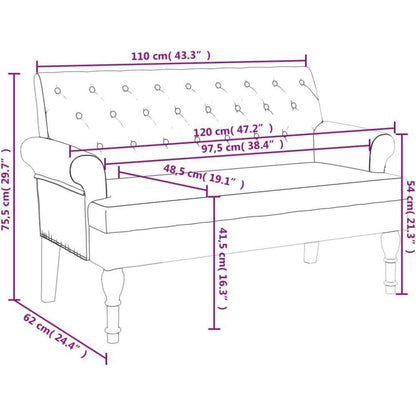 2-Sitzer Sofa Retro-Stil Blau – Bequeme Loveseat für Wohnzimmer
