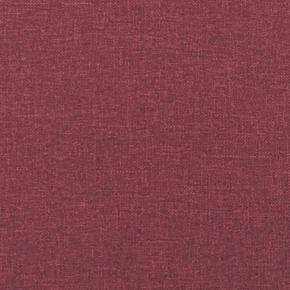 2-Sitzer Sitzbank Sofa Retro-Stil Weinrot 120x62x75,5 cm