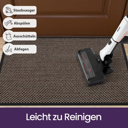 Fußmatte Innen Schwarz 120 x 180 cm – Rutschfest & Saugstark