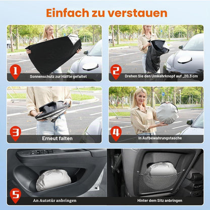 Faltbarer Sonnenschutz für Dacia Jogger 2021-2026 mit UV-Schutz