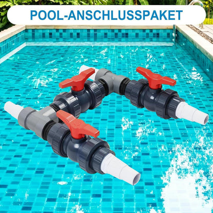 Bypass Set für Pool & Wärmepumpe – 50mm Anschluss Set