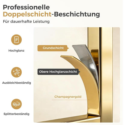 Barhocker Set 2er mit Lehne & Fußstütze – Kaffeefarbe