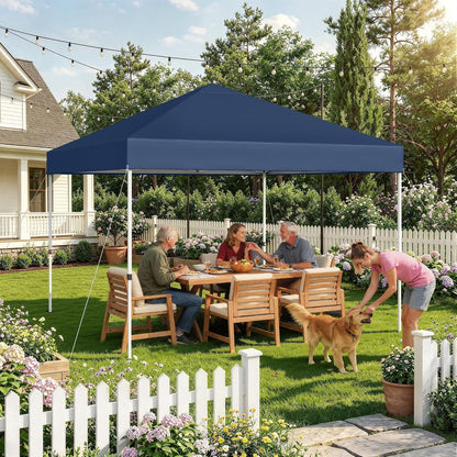 3x3 Pavillon Wasserdicht & Stabil – Partyzelt für Garten & Camping