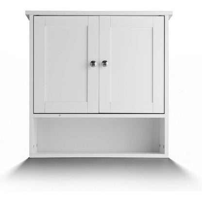 Hängeschrank Weiß Stil 2 | Bad- & Küchenschrank mit Einlegeboden