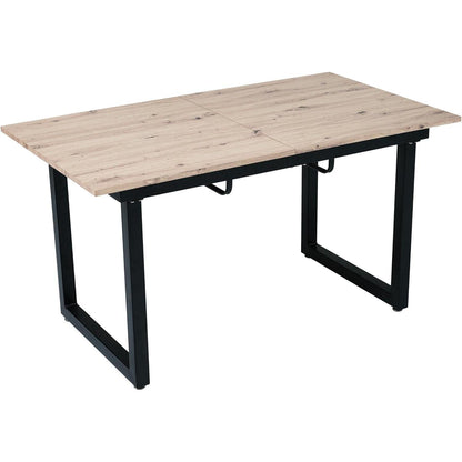 Ausziehbarer Esstisch 140/180cm – Industriestil & Metallrahmen