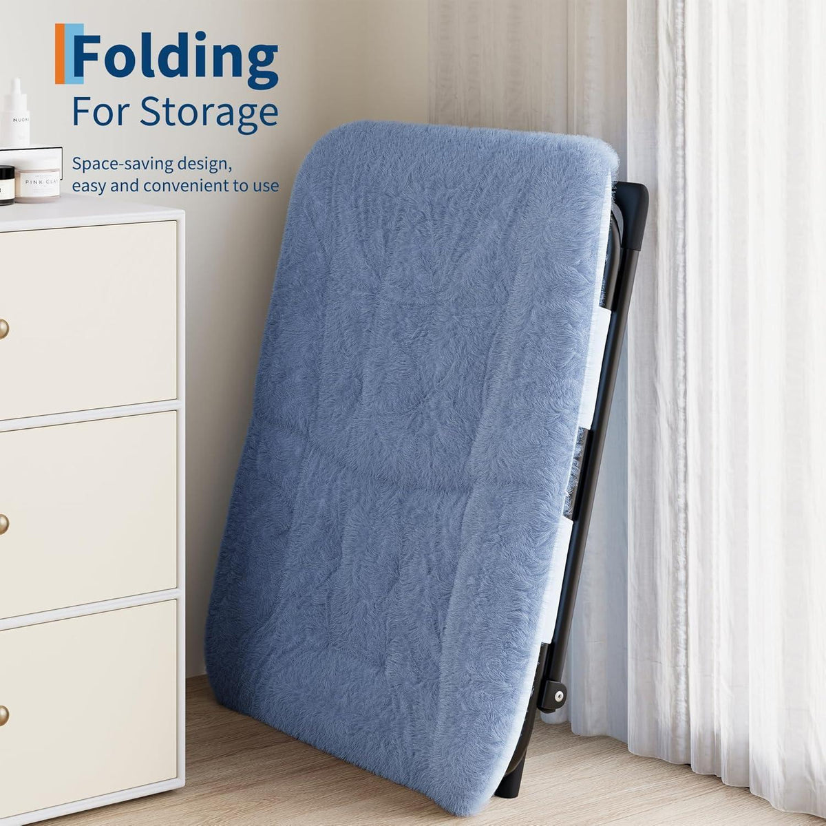 Relaxsessel Ohrensessel Klappsessel Blau – Komfortabler Sessel